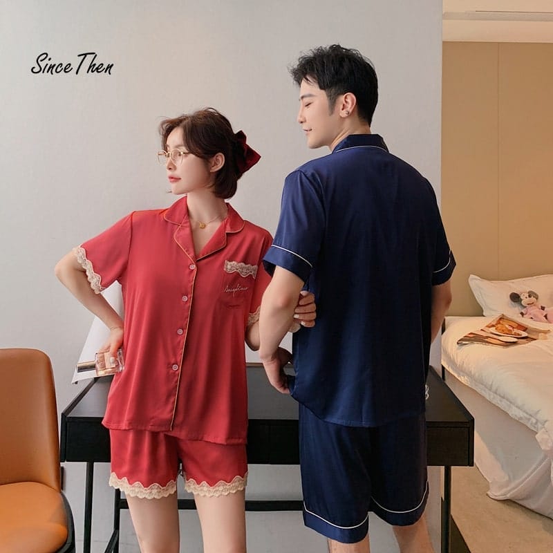 Đồ ngủ đôi lụa satin 3 do-ngu-doi-lua-tron - Since Then Đà Nẵng