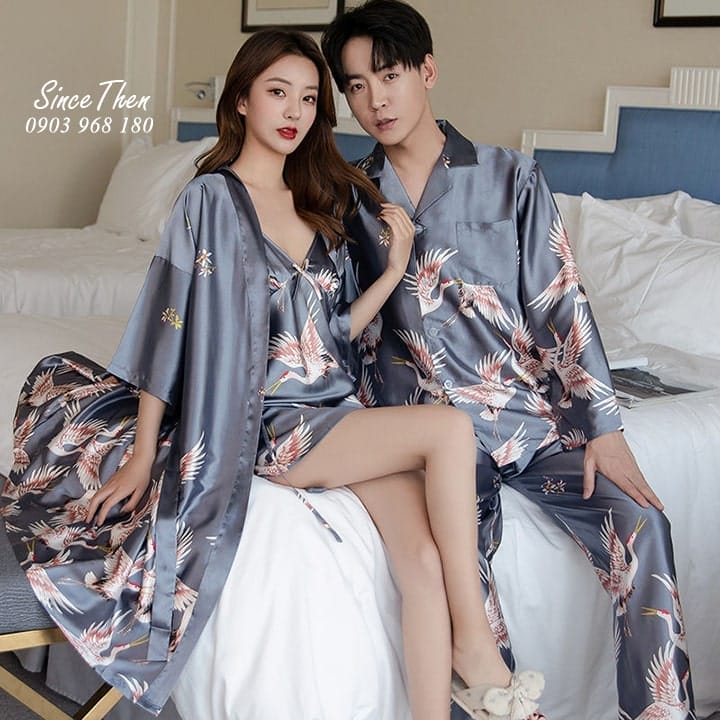 Pyjama đôi nam nữ xám 137 1 Pyjama-doi-nam-nu-xam-137 - Since Then