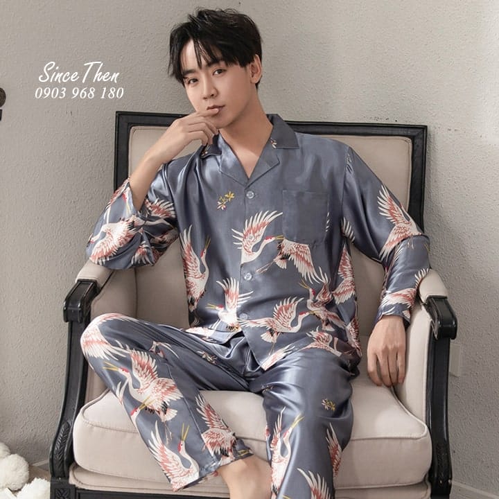 Pyjama nam hồng hạc 137 4 Pyjama-nam-mac-nha-140