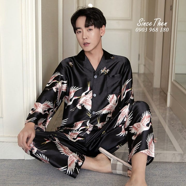 Pyjama đôi hồng hạc - 136 4 pyjama-nam-mac-nha-sincethen