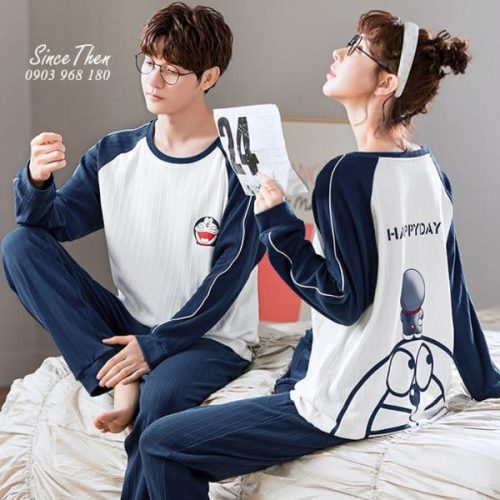Pijama Doi Cotton Doraemon D0055