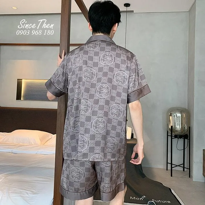 Pijama lụa nam Adonis 3 bo do ngu pijama nam